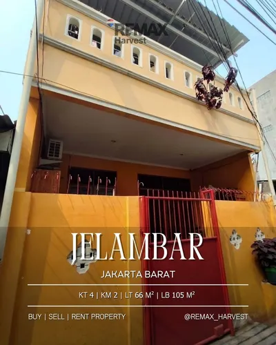 Rumah 2 Lantai Jelambar Jakarta Barat
